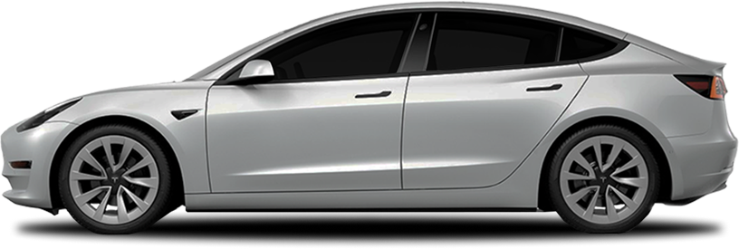 A silver sedan with dark tinted windows representing 15 percent tint allowing limited visibility into the vehicle. The section text reads "TINT PERCENTAGES" and "AUTO TINT SHADES" with "15%" selected and description "15% tint offers strong privacy and glare reduction while still allowing drivers to maintain reasonable outward visibility."